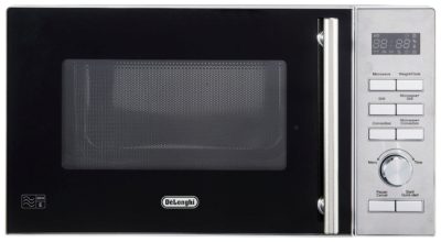 De'Longhi 900W Combination Microwave D90D - Stainless Steel.